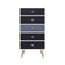 5 Drawer Chest - White