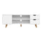 TV Cabinet Entertainment Unit - White