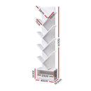 9 Tier Tree Bookshelf - White