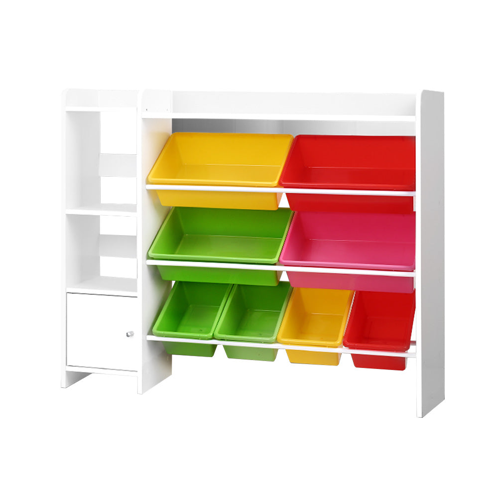 Kairo Kids Storage Organiser – Multi – 8 Bins