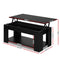 Lift-Top Coffee Table - Black