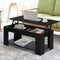 Lift-Top Coffee Table - Black