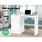 Computer Desk Cabinet - White - 100CM