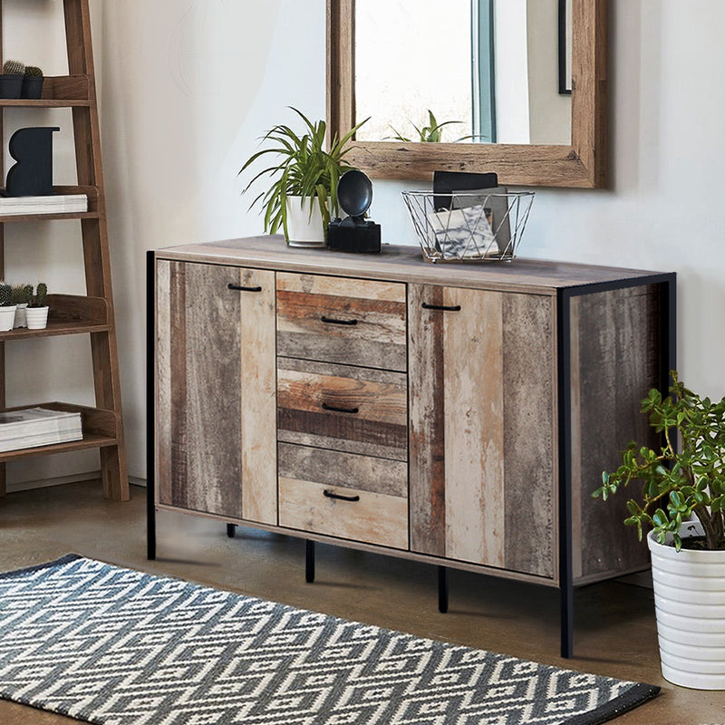 Rustic Wooden Hallway Sideboard