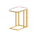 Side Coffee Table – Marble Effect