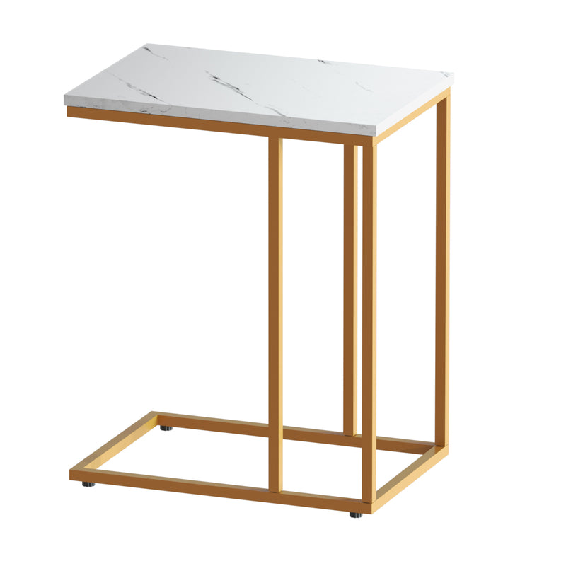 Side Coffee Table – Marble Effect