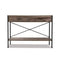 Artiss Console Table 2 Drawers Walnut Marconi