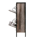 12 Pair Wooden Vintage Shoe Rack Storage - Wood