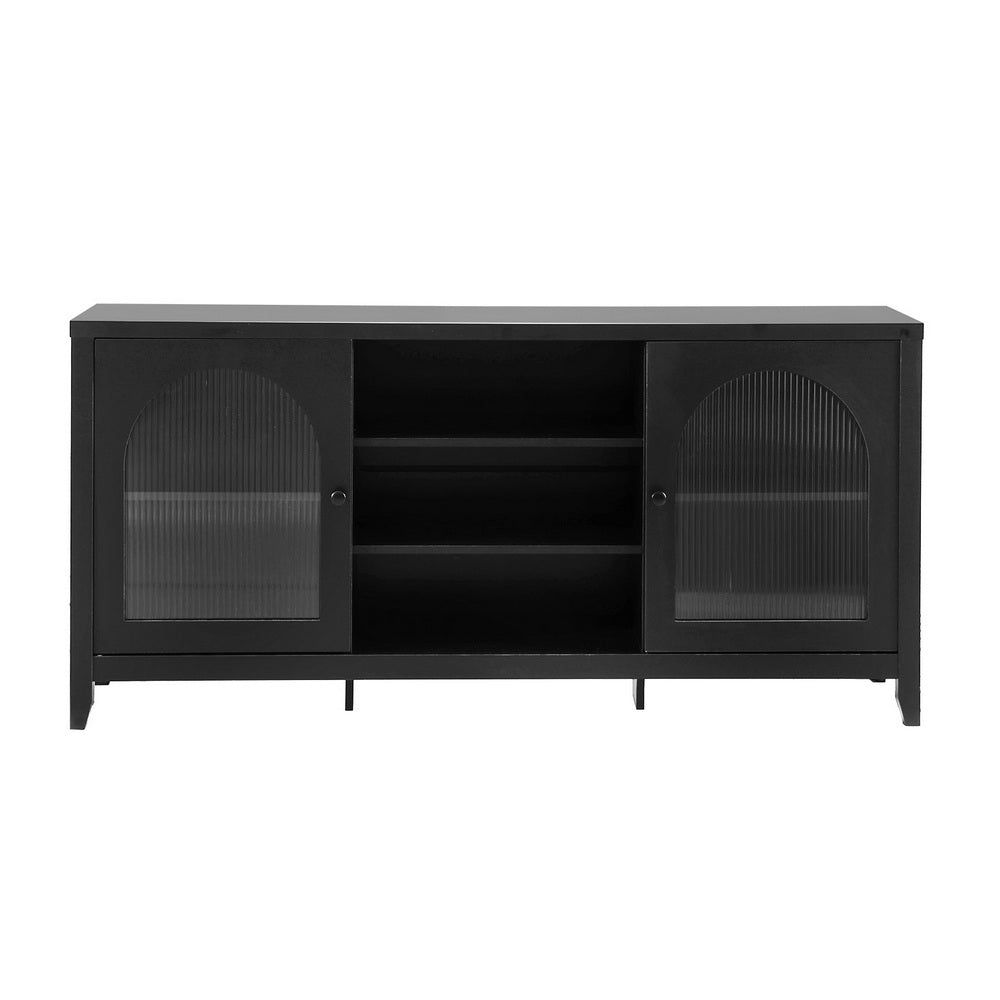 Meridian Buffet Sideboard – Black – 160 cm
