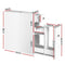 Bathroom Storage Cabinet - White