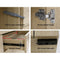 Sideboard Buffet Cabinet – Oak Finish