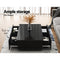 4 Drawers Coffee Table - Black