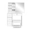 Dressing Table Set – Sliding Mirror & Stool, White Diane Design