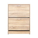 Shoe Cabinet Storage - Oak