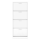 Extra Large Shoe Cabinet Storage Organiser - White