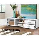 Entertainment Unit TV Cabinet - White