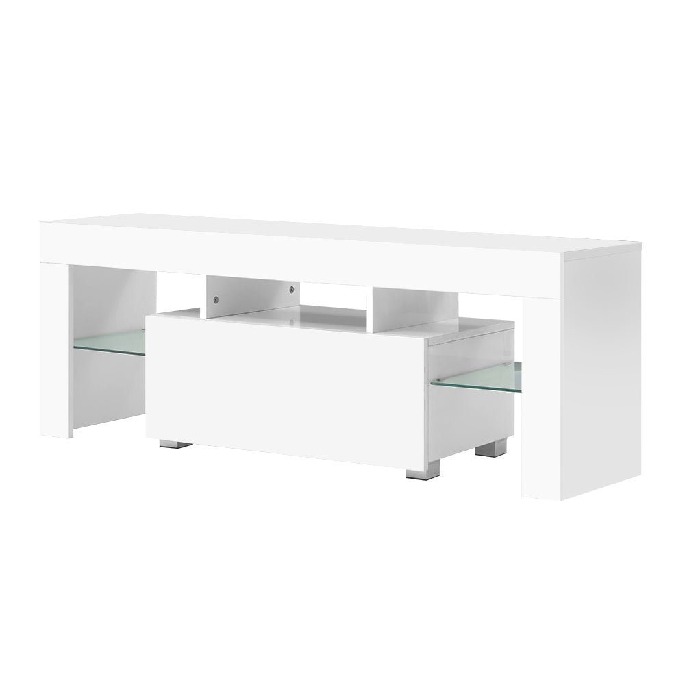 Elo LED Entertainment Unit – White – 130 cm
