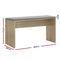 Cushion Dining Bench - 90cm - Oak