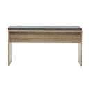 Cushion Dining Bench - 90cm - Oak