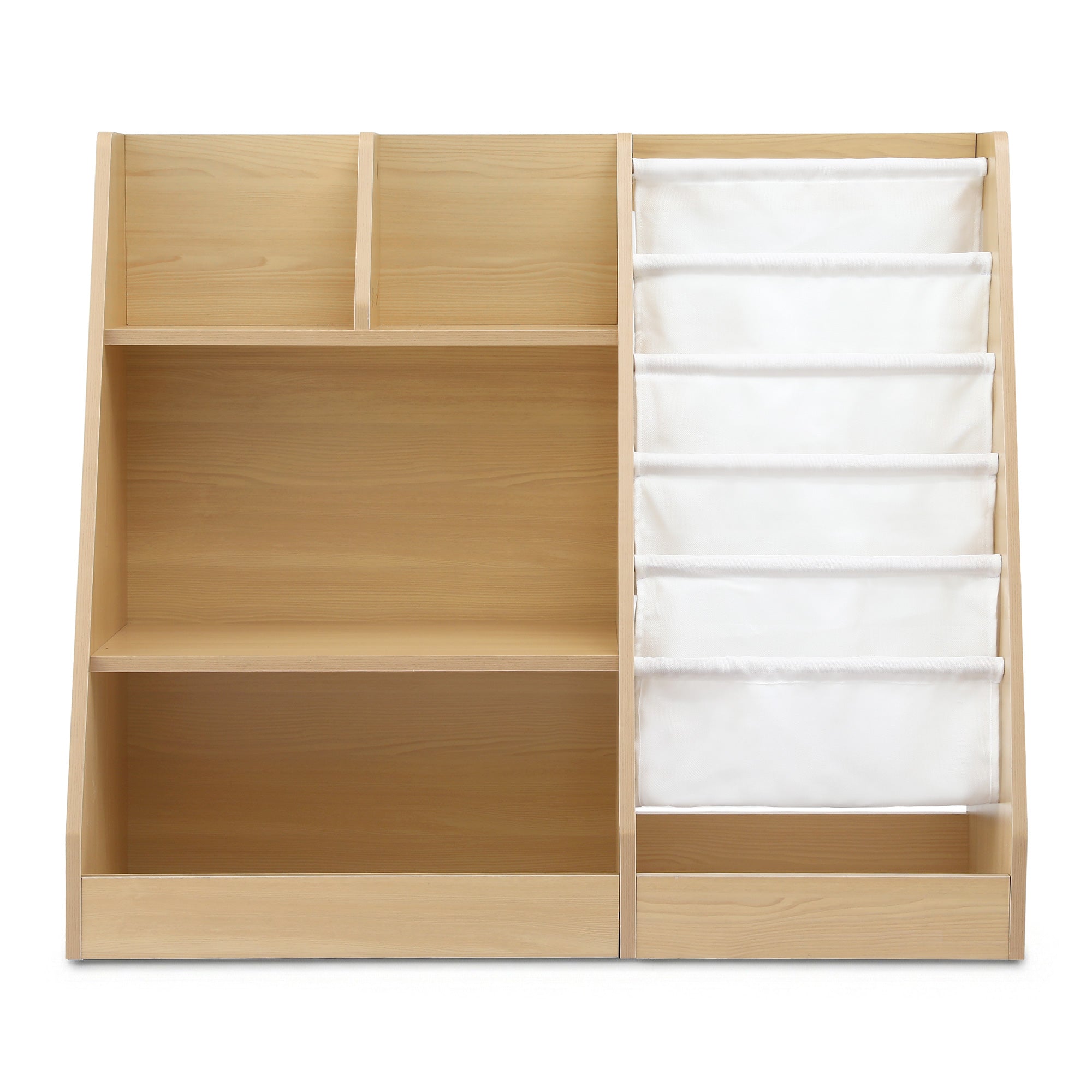 Hazel Kids Bookshelf with Storage – Wood