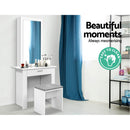 Dressing Table Set - White