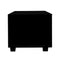 Entertainment Unit TV Cabinet - Black