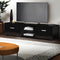 Entertainment Unit TV Cabinet - Black