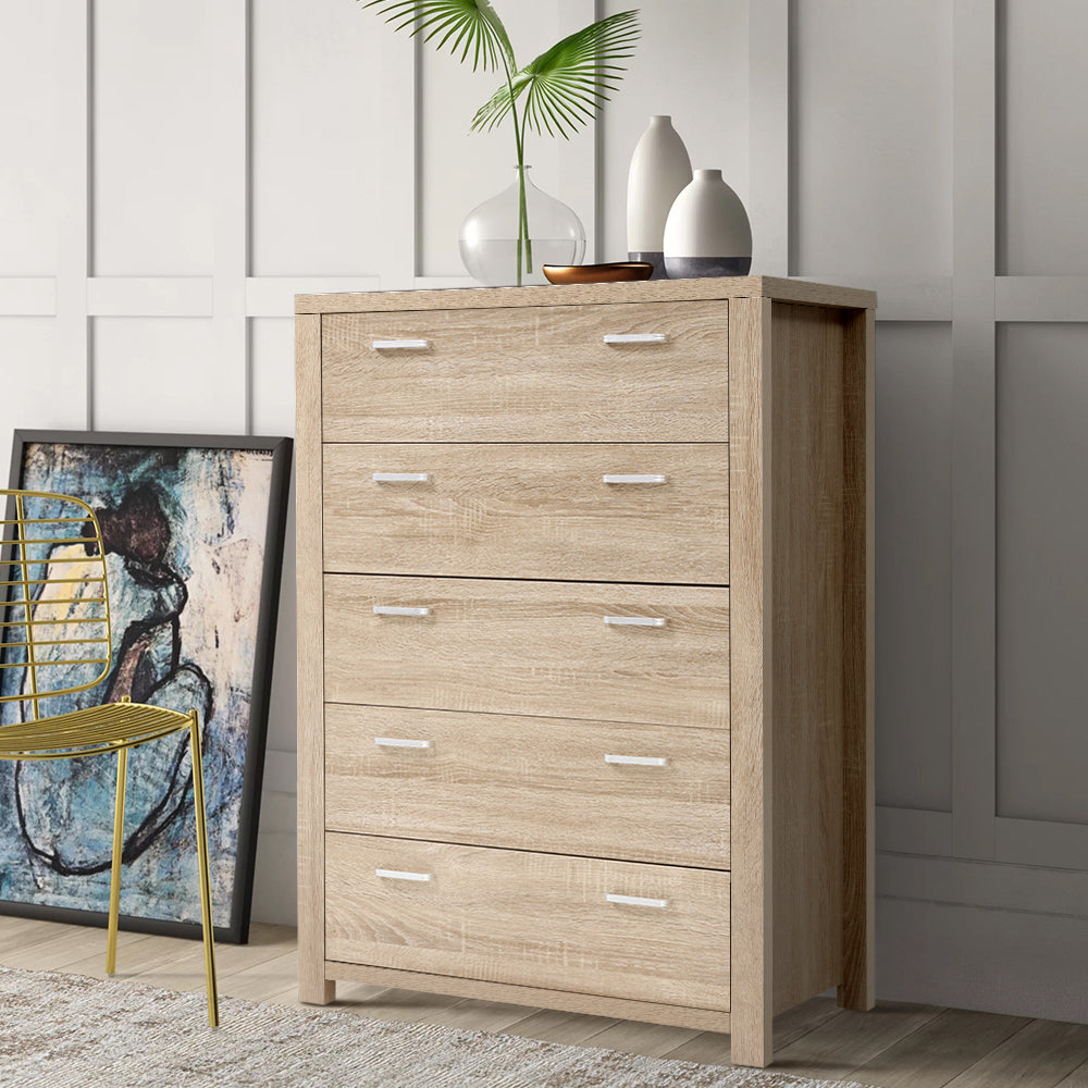 Cove 5 Chest of Drawers - MAXI Pine