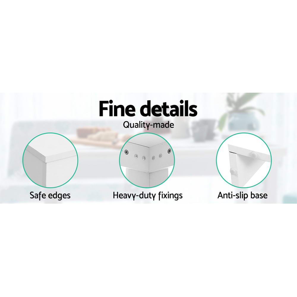 Marlow Dining Table – White – 120 cm