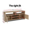 TV Cabinet Entertainment Unit - Oak