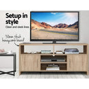 TV Cabinet Entertainment Unit - Oak