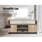 TV Cabinet Entertainment Unit - Oak