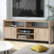 TV Cabinet Entertainment Unit - Oak