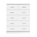 6 Drawer Chest - White