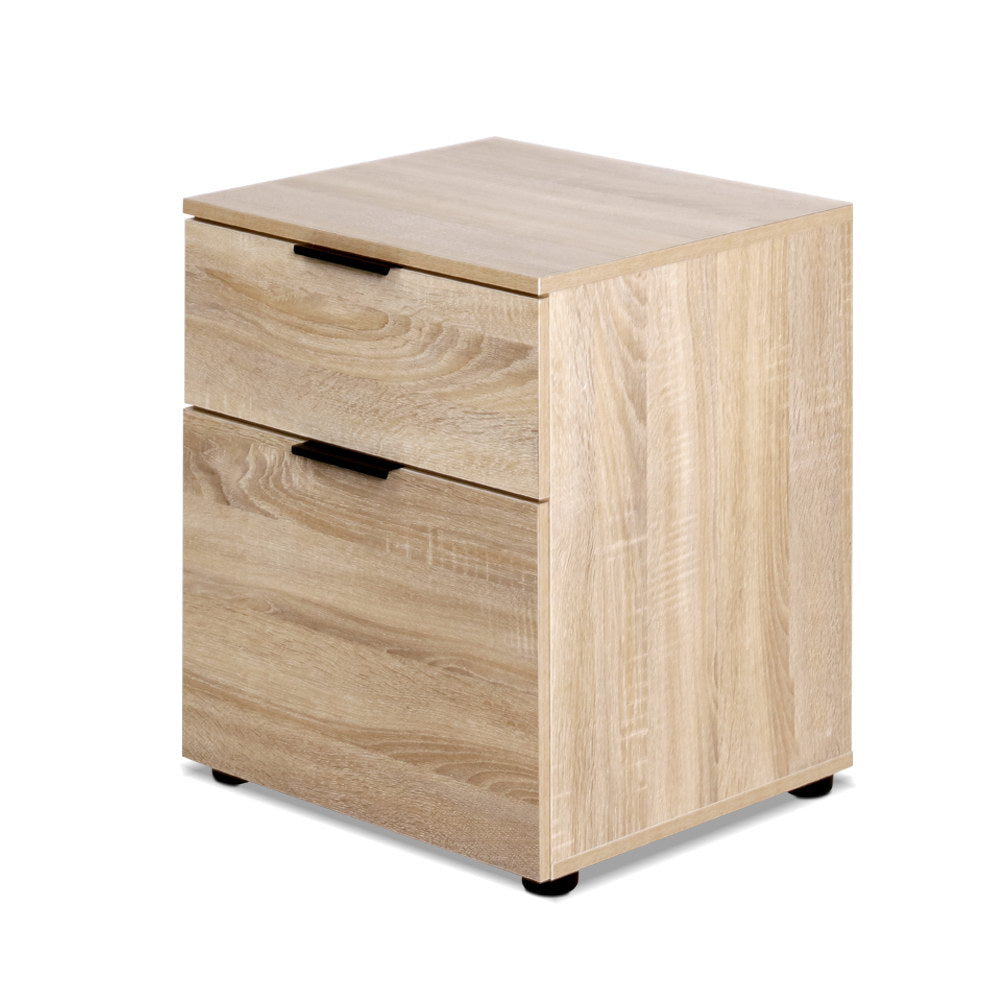 Camden Filing Cabinet – Wood – 2 Drawers