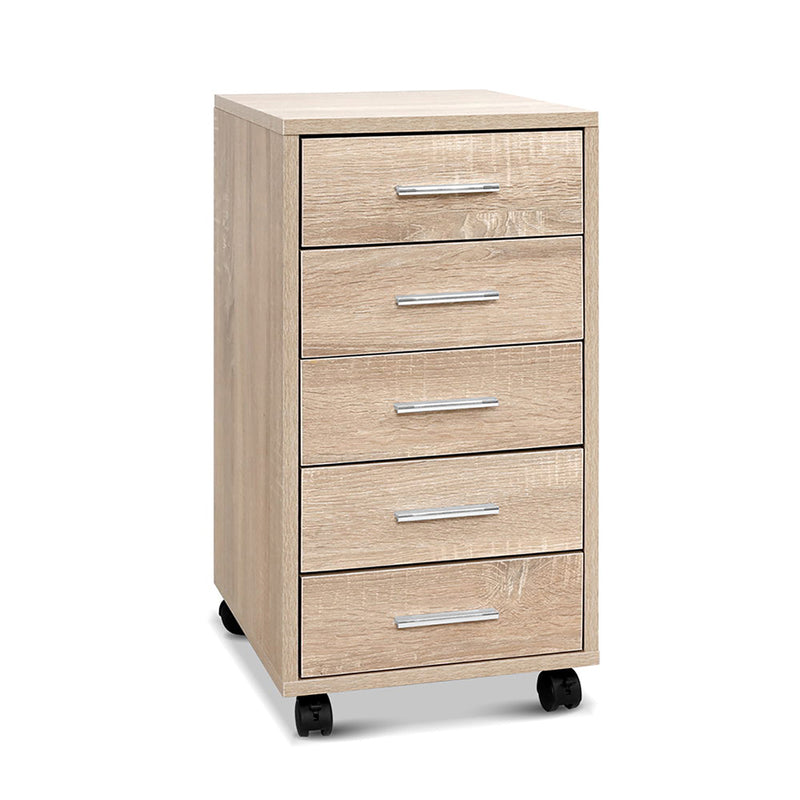 Artiss Filing Cabinet 5 Drawer Office Storage Organiser