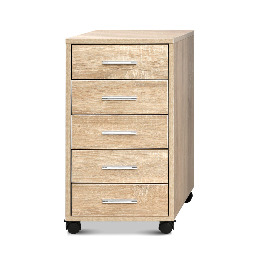 Kairo Filing Cabinet – Wood – 5 Drawer