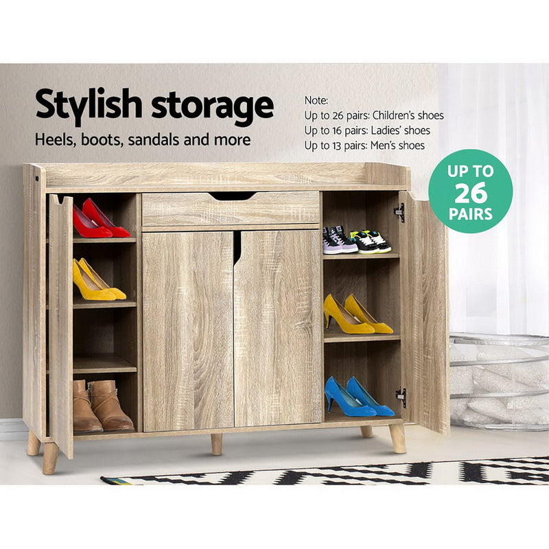 Shoe Cabinet Storage Rack - 120cm