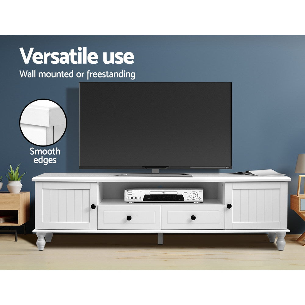 Kubi TV Cabinet – White – 160 cm