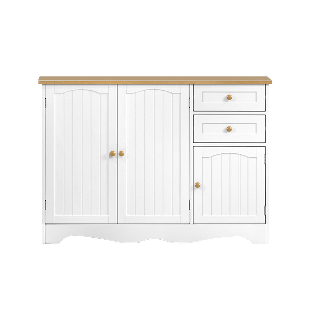 Berne Buffet Sideboard – White – 110 cm