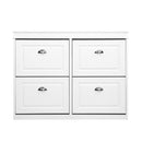 Shoe Cabinet Rack - White