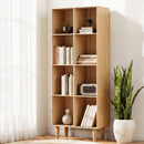 Bookshelf Bookcase 4 Tiers LEOR Pine