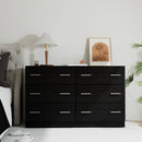 Rowan 6 Chest of Drawers - VEDA Black