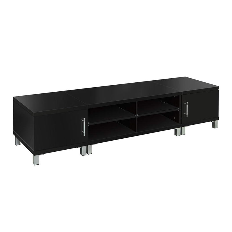 Artiss TV Cabinet Entertainment Unit 190cm Black Danson