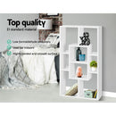 Floating Bookshelf Wall Shelves - White