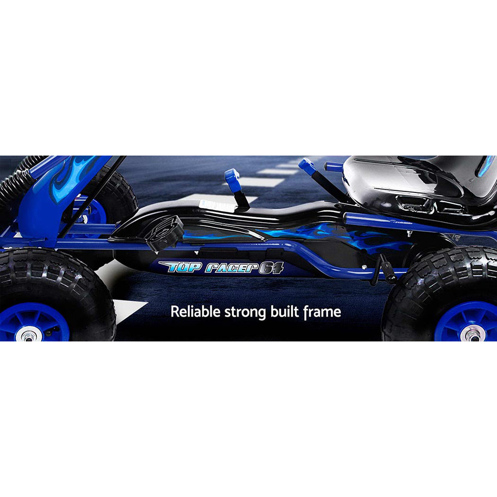 Hudson Pedal Racing Go Kart – Blue