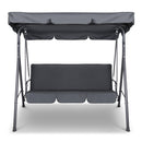 3 Seater Outdoor Swing Chair - Grey