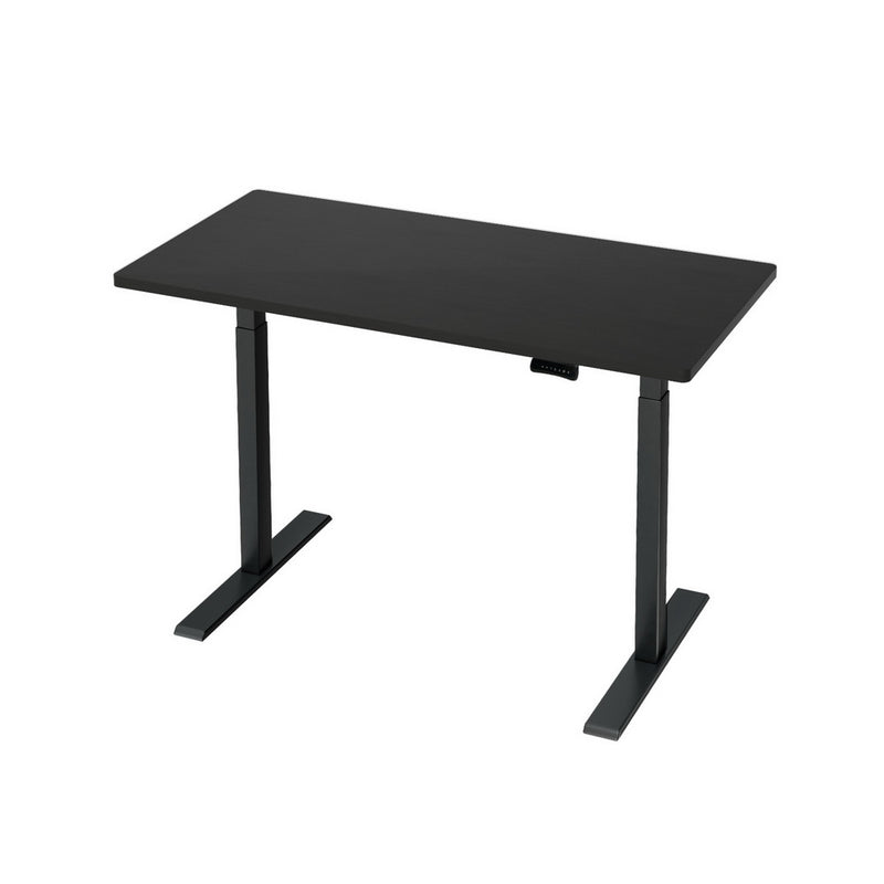 Motorised Standing Desk – Dual Motor, Black Finish 120cm