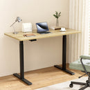 Standing Desk Motorised Dual Motor Oak 120CM