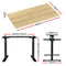 Motorised Standing Desk – Dual Motor, White Oak 140cm